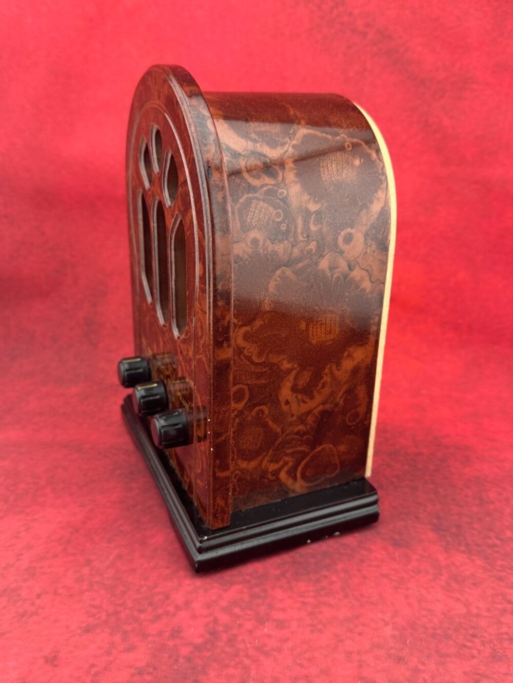 STEEPLETONE NOVELTY TRANSISTOR TABLETOP RADIO CATEDRAL STYLE MODEL: NR-325 - Picture 4 of 11